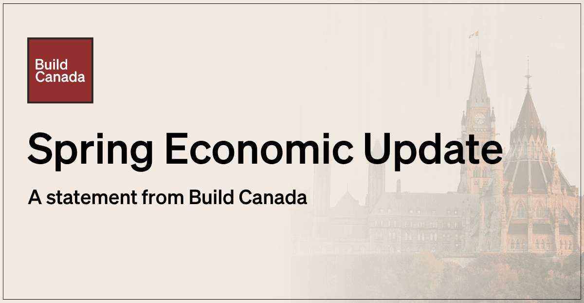 Spring Economic Update Statement